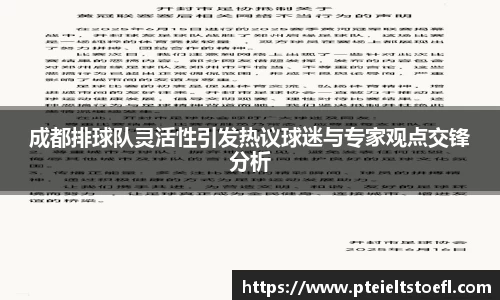成都排球队灵活性引发热议球迷与专家观点交锋分析